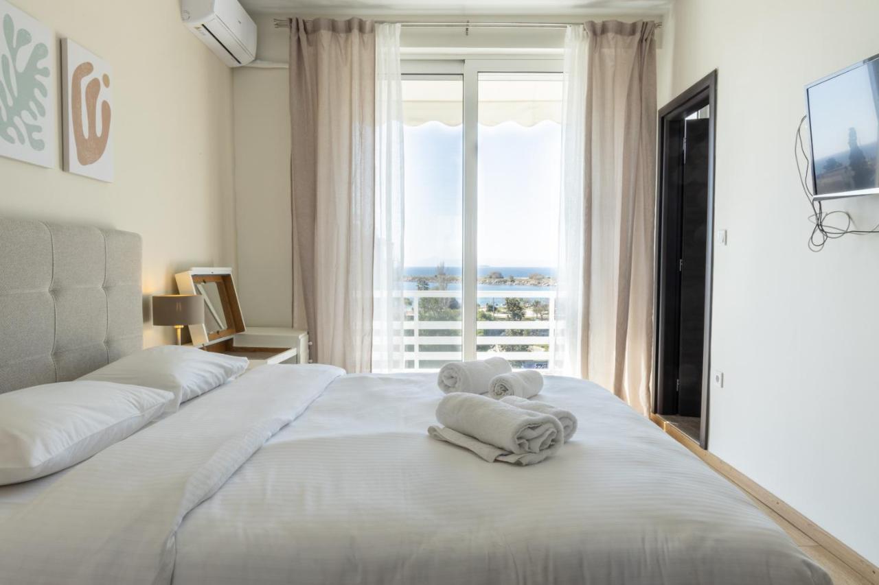 Modern Apt In Glyfada A Breath Away From The Sea - The View Atenas Exterior foto
